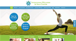 Desktop Screenshot of intentionalwellnessandyogacenter.com